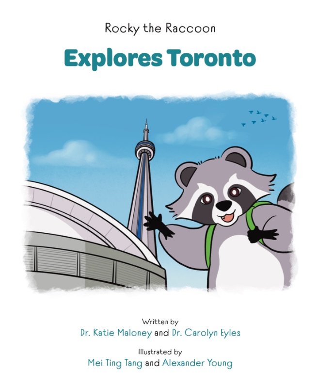 Rocky the Raccoon Explores Toronto book cover